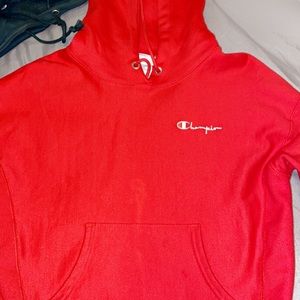 Champion Red Hoodie